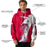 fresno state bulldogs dynamic slash red white hoodie best selling