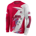 fresno state bulldogs dynamic slash red white hoodie best selling
