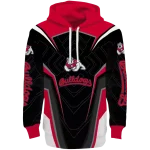 fresno state bulldogs futuristic pattern red black hoodie best selling