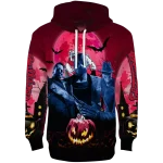 fresno state bulldogs halloween vibes red black hoodie best selling