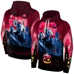 fresno state bulldogs halloween vibes red black hoodie best selling