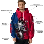 fresno state bulldogs jack skellington red hoodie best selling