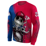 fresno state bulldogs jack skellington red hoodie best selling