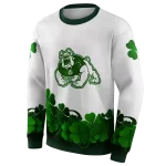 fresno state bulldogs lucky motif white green hoodie best selling