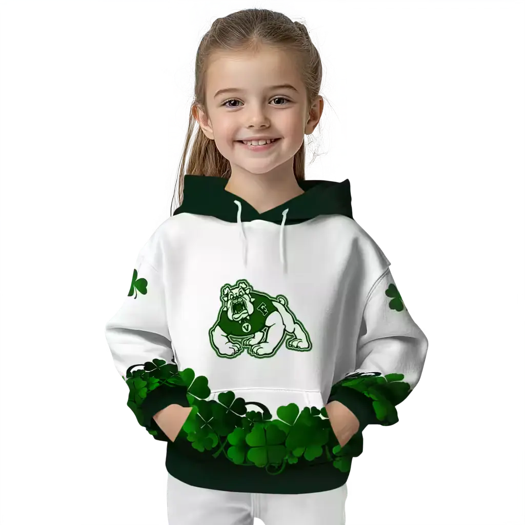 fresno state bulldogs lucky motif white green hoodie top rated fresno state bulldogs lucky motif white green hoodie top rated