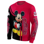 fresno state bulldogs mickey mouse red black hoodie best selling