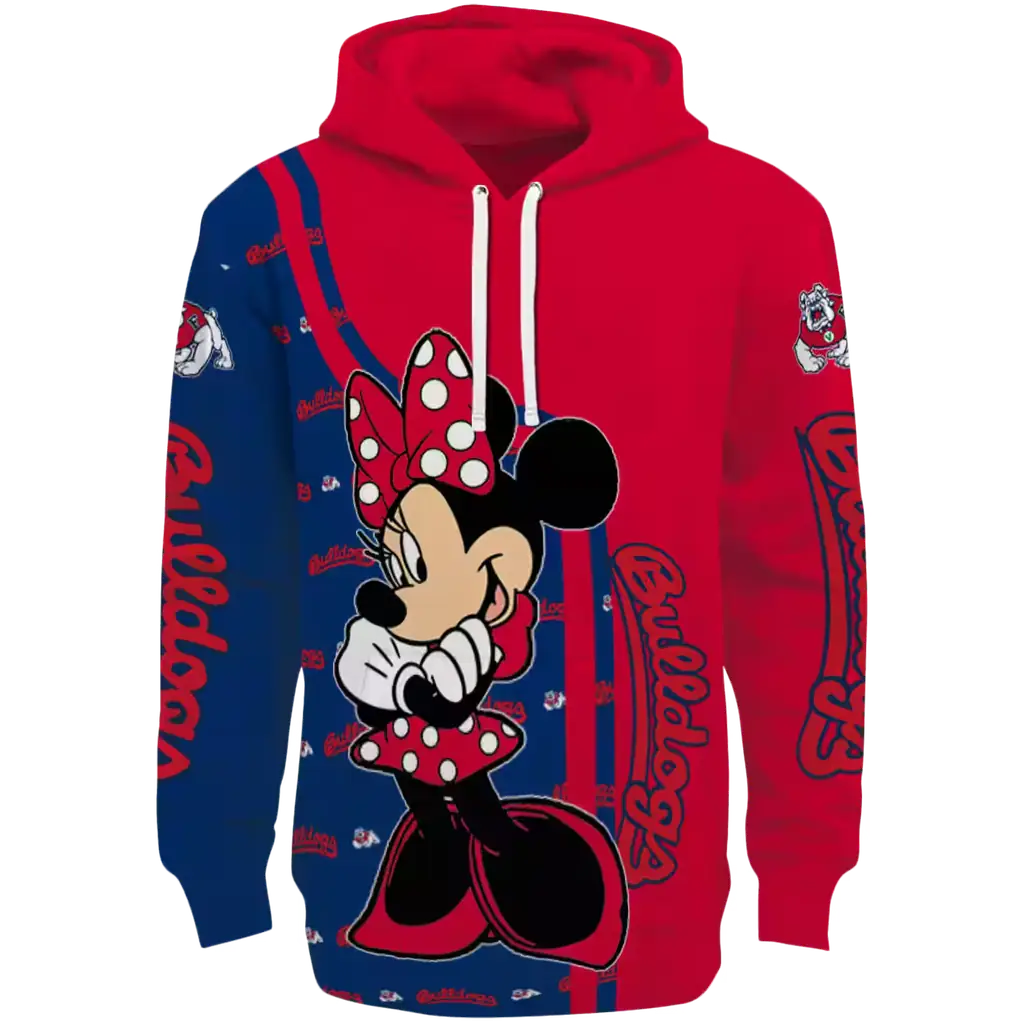 fresno state bulldogs minnie mouse red hoodie best selling fresno state bulldogs minnie mouse red hoodie best selling