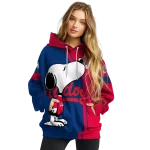 fresno state bulldogs playful snoopy red hoodie best selling
