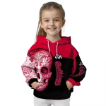 fresno state bulldogs sugar skull red black hoodie best selling