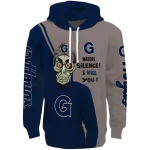 georgetown hoyas achmed skull blue hoodie best selling