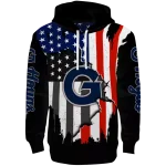 georgetown hoyas american pride black hoodie best selling