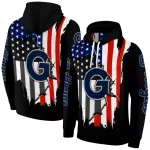 georgetown hoyas american pride black hoodie best selling