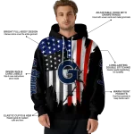 georgetown hoyas american pride black hoodie best selling