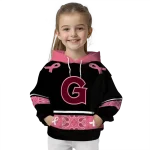 georgetown hoyas awareness ribbon black pink hoodie best selling