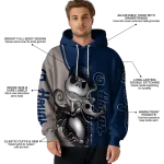 georgetown hoyas jack skellington blue hoodie best selling