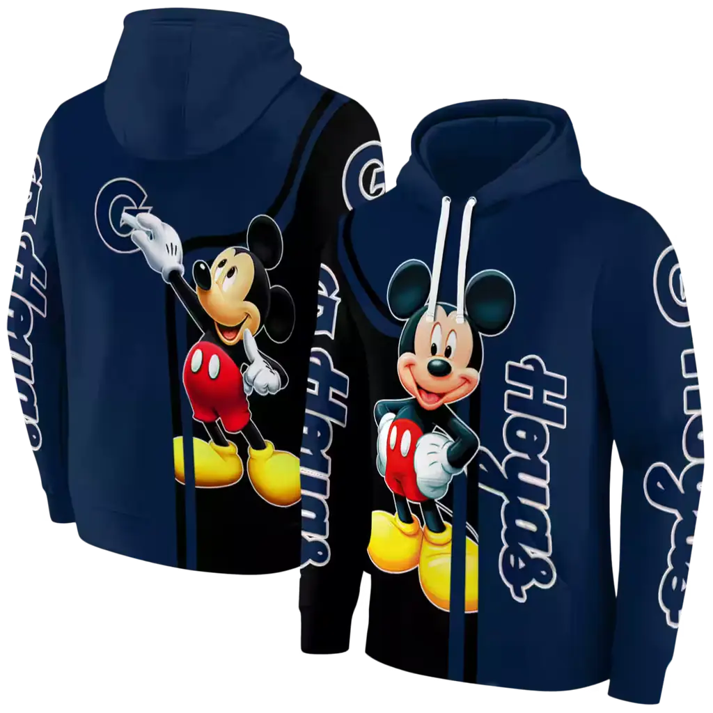 georgetown hoyas mickey mouse blue black hoodie fashion forward georgetown hoyas mickey mouse blue black hoodie fashion forward