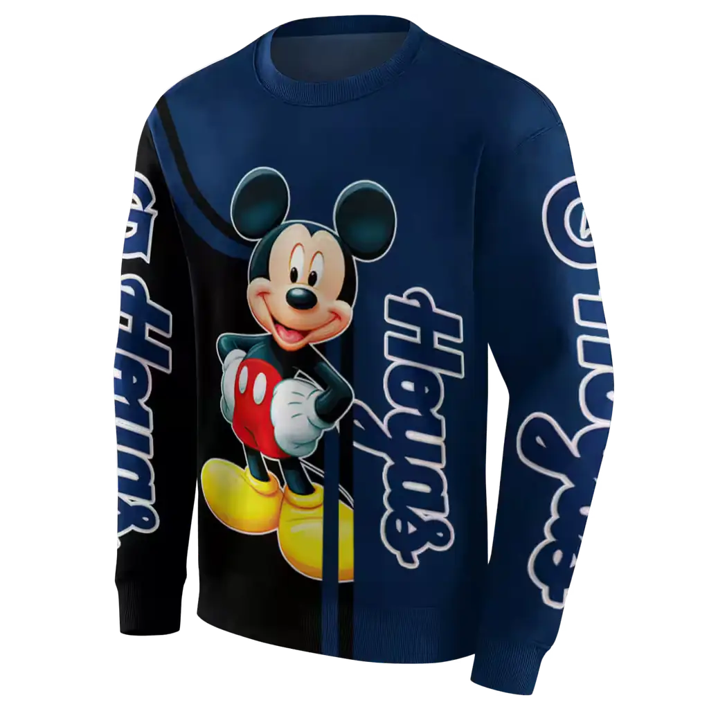 georgetown hoyas mickey mouse blue black hoodie new arrival georgetown hoyas mickey mouse blue black hoodie new arrival