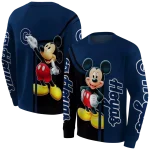 georgetown hoyas mickey mouse blue black hoodie best selling