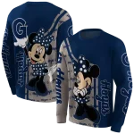 georgetown hoyas minnie mouse blue hoodie best selling