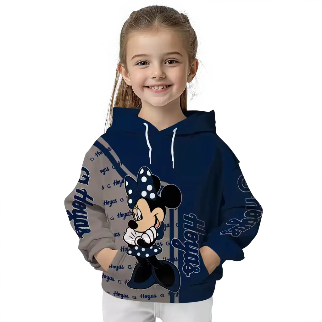 georgetown hoyas minnie mouse blue hoodie top rated georgetown hoyas minnie mouse blue hoodie top rated