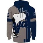 georgetown hoyas playful snoopy blue hoodie best selling