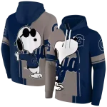 georgetown hoyas playful snoopy blue hoodie best selling
