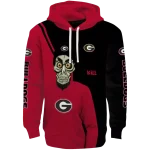 georgia bulldogs achmed skull red hoodie best selling
