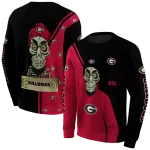 georgia bulldogs achmed skull red hoodie best selling