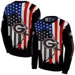 georgia bulldogs american pride black hoodie best selling