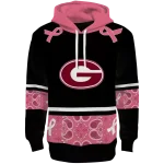 georgia bulldogs awareness ribbon black pink hoodie best selling