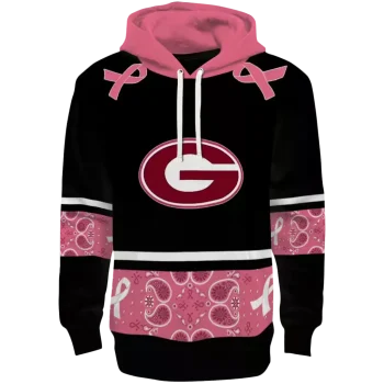 georgia bulldogs awareness ribbon black pink hoodie best selling