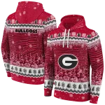 georgia bulldogs christmas trees red hoodie best selling