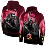georgia bulldogs halloween vibes red black hoodie best selling