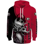 georgia bulldogs jack skellington red hoodie best selling