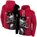 georgia bulldogs jack skellington red hoodie best selling