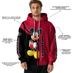 georgia bulldogs mickey mouse red black hoodie best selling