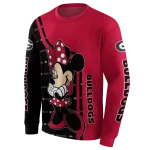 georgia bulldogs minnie mouse red hoodie best selling