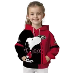 georgia bulldogs playful snoopy red hoodie best selling