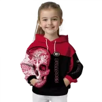 georgia bulldogs sugar skull red black hoodie best selling