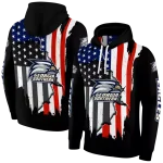 georgia southern eagles american pride black hoodie best selling