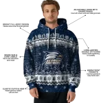 georgia southern eagles christmas trees blue hoodie best selling