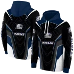 georgia southern eagles futuristic pattern blue black hoodie best selling