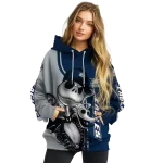 georgia southern eagles jack skellington blue hoodie best selling