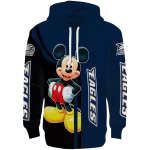 georgia southern eagles mickey mouse blue black hoodie best selling