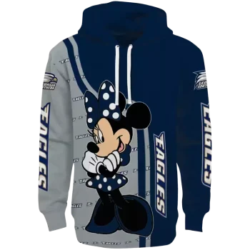 georgia southern eagles minnie mouse blue hoodie best selling