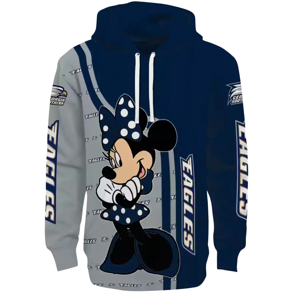 georgia southern eagles minnie mouse blue hoodie best selling georgia southern eagles minnie mouse blue hoodie best selling