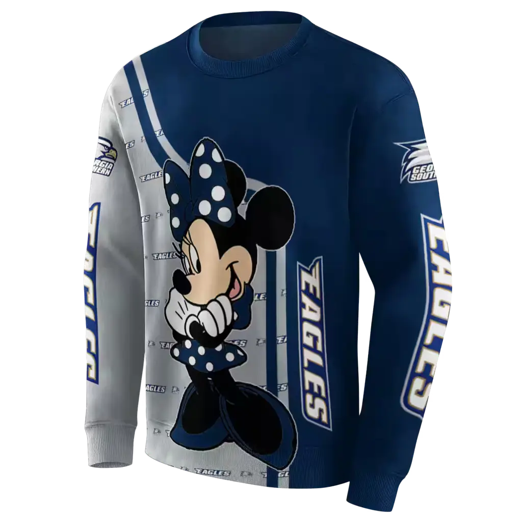 georgia southern eagles minnie mouse blue hoodie new arrival georgia southern eagles minnie mouse blue hoodie new arrival