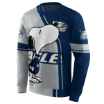 georgia southern eagles playful snoopy blue hoodie best selling