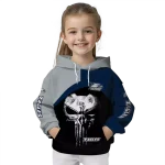 georgia southern eagles skull punisher grey black hoodie best selling