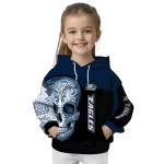 georgia southern eagles sugar skull blue black hoodie best selling